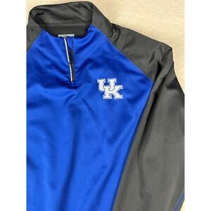Augusta Sportswear‎ Kentucky Wildcats UK Logo 1/4 Zip Pullover Men's XL